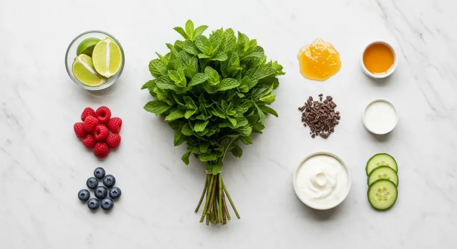 fresh mint and its substitutes