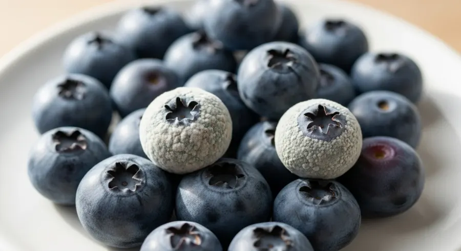 Blueberries — How to Spot Actual Mold