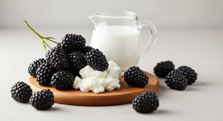 blackberries — Goat Cheese and Heavy Cream