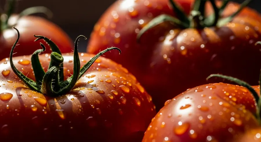 tomatoes close-up detail