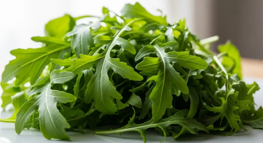 arugula — Mizuna as the Textural Match