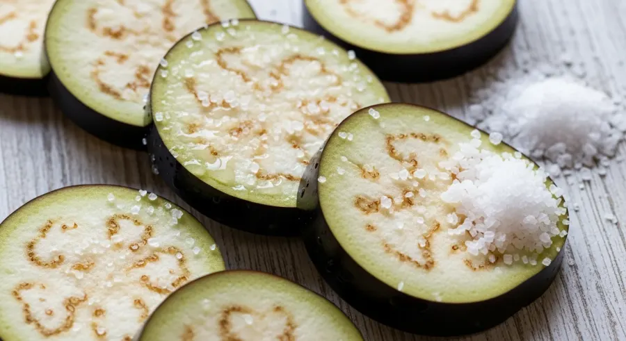 eggplant — What Salting Actually Does