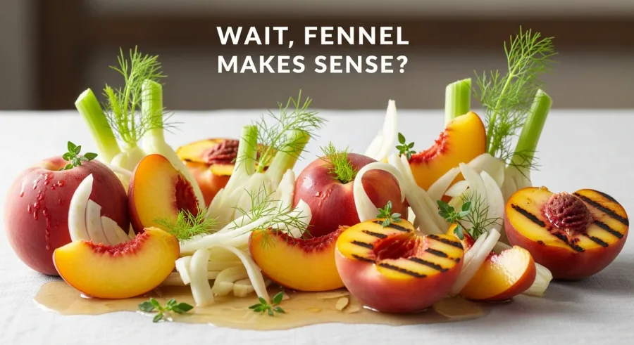 peaches — Wait, Fennel Makes Sense?