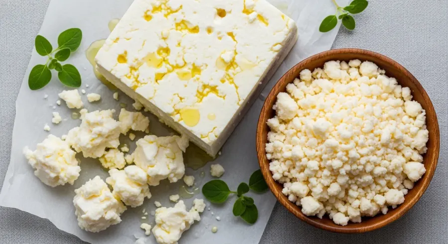 feta cheese — Cotija Is Your Closest Overall Match
