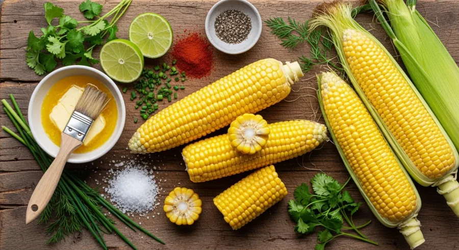 corn with complementary ingredients