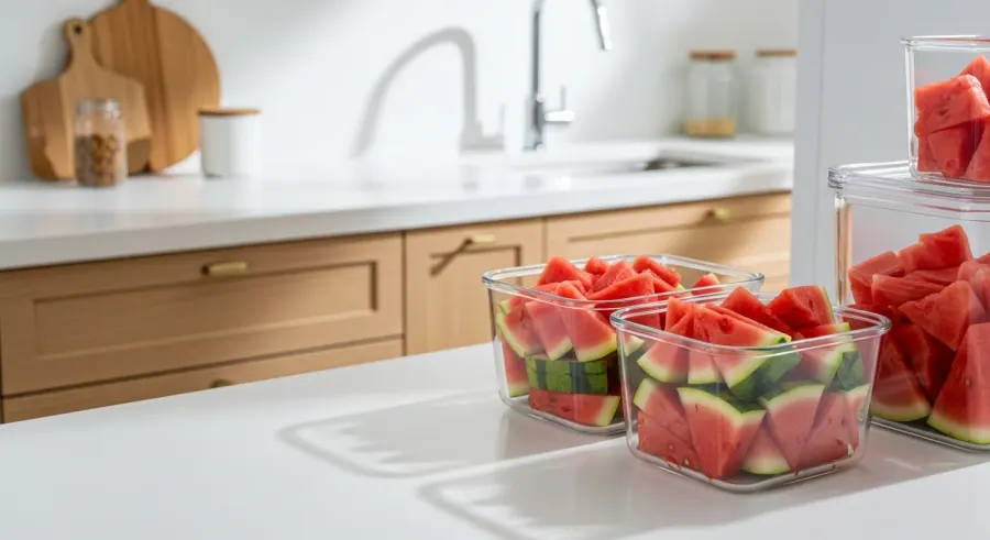 fresh watermelons properly stored