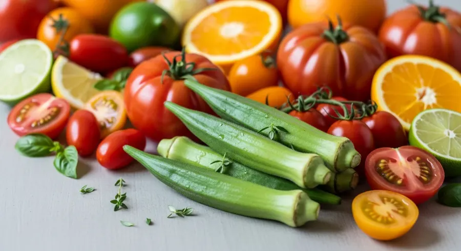 okra — Tomatoes and Citrus Fix Everything
