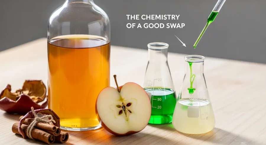 apple cider vinegar — The Chemistry of a Good Swap