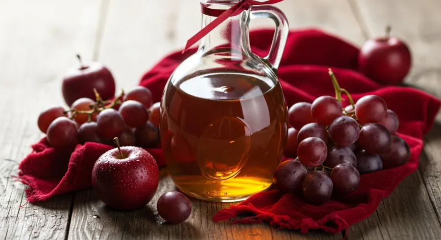 apple cider vinegar — Red Wine Vinegar (Handle with Care)