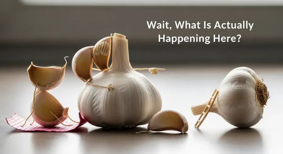 garlic — Wait, What Is Actually Happening Here?