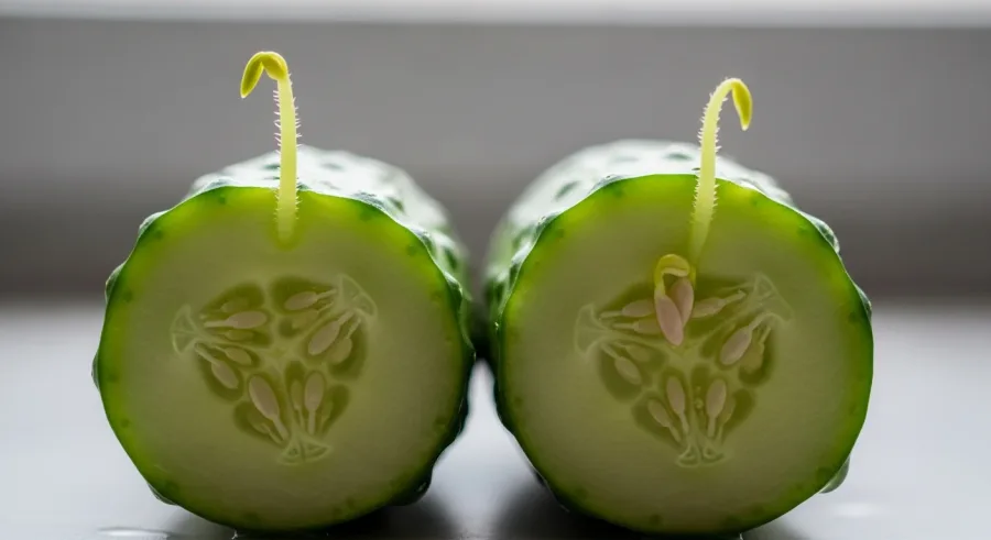 cucumber — The Plant Is Actually Trying To Survive
