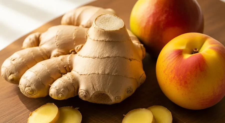 ginger — Matching Pears and Stone Fruit