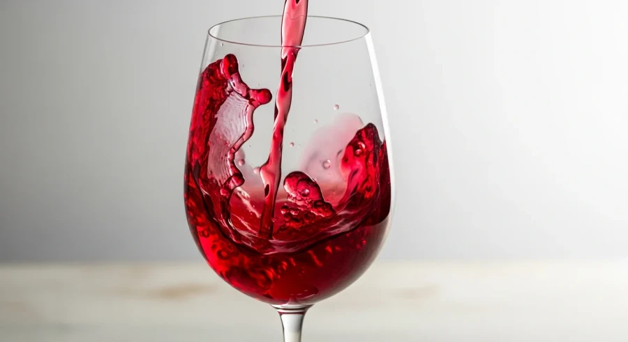 red wine — Cranberry Juice Handles The Tannins