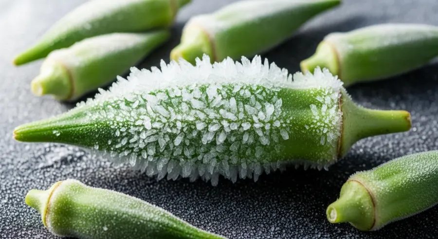 fresh okra — Wait, your fridge is actually too cold