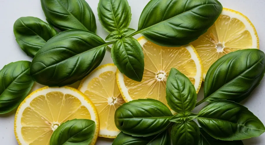 basil — Overlapping With Lemon