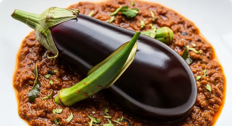 eggplant — Okra Handles the Stews and Curries