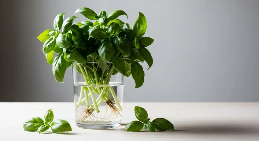 fresh basil — Treat It Like Cut Flowers
