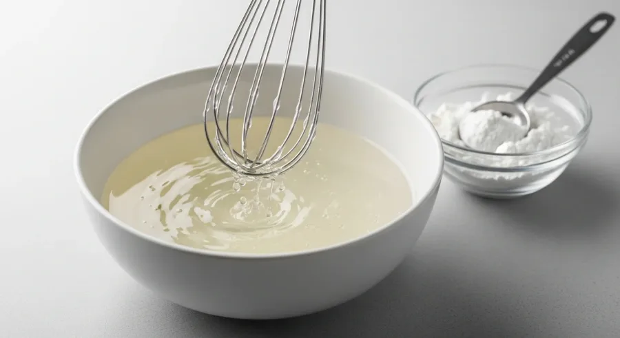 cornstarch — Whisking Harder Actually Makes It Thinner