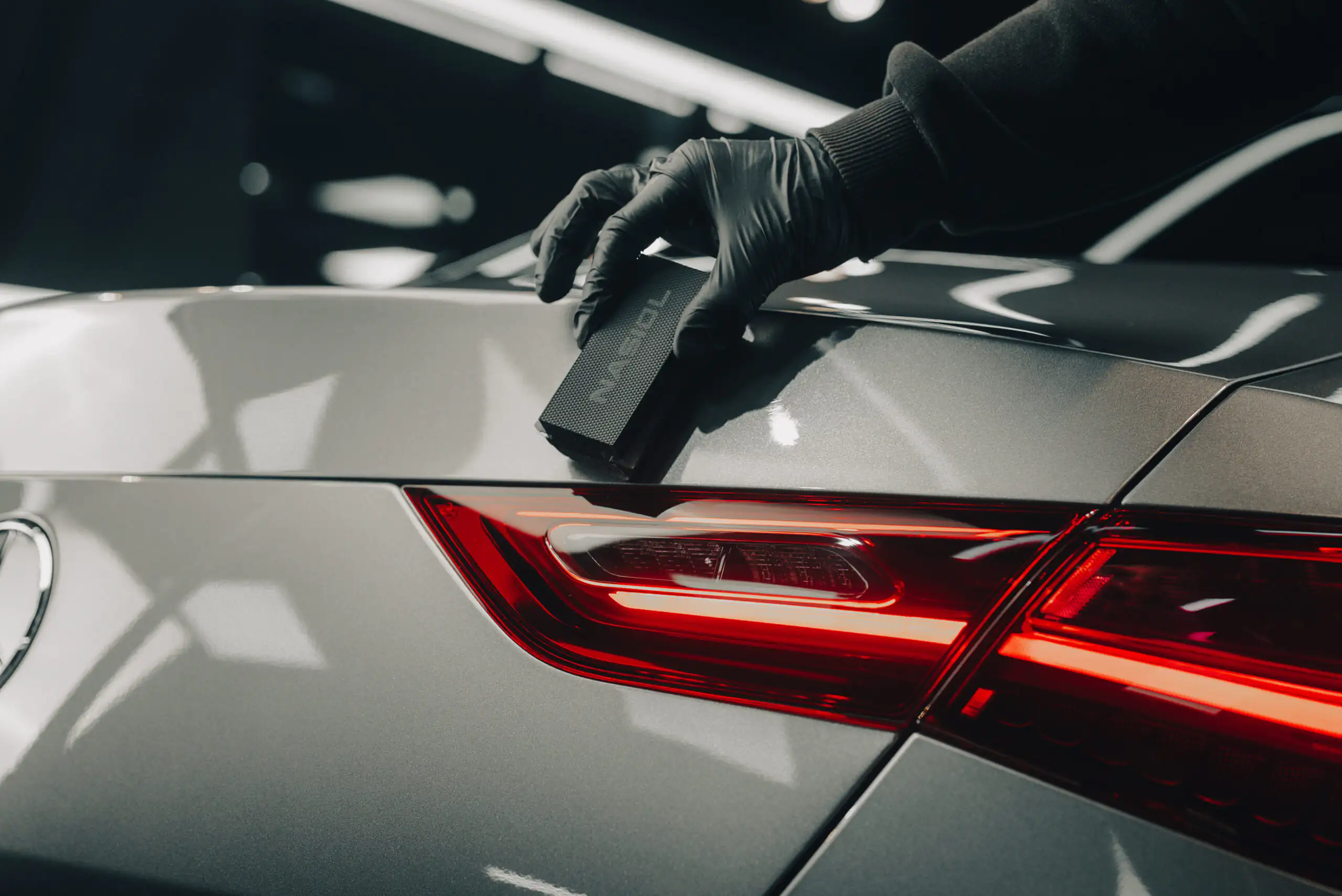 Нанасяне на керамично покритие върху автомобил Mercedes CLA