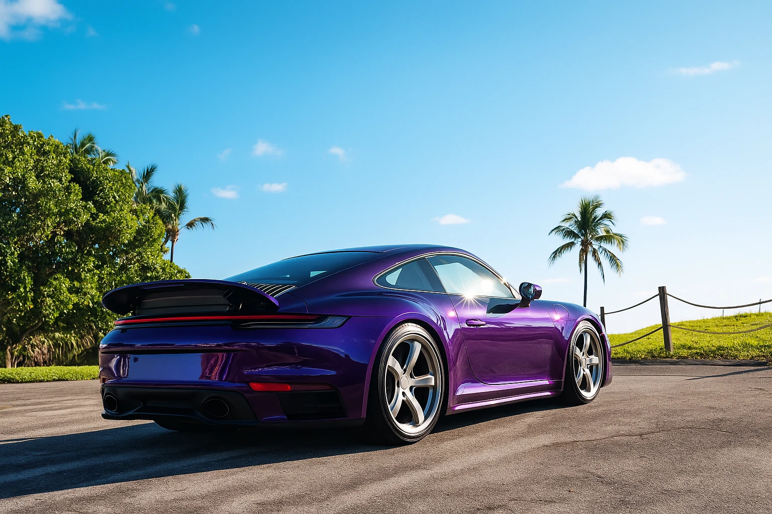 Porsche 911 облепено във защитно фолио PPF с 10г гаранция