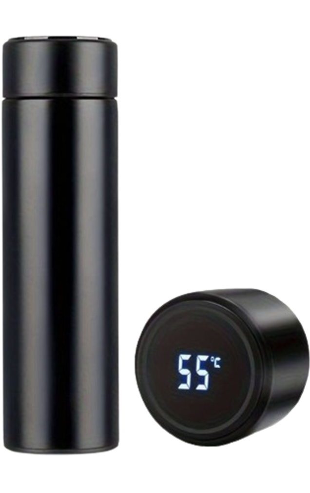 Smart Temperature Display Thermos Bottle with Waterproof LED Display