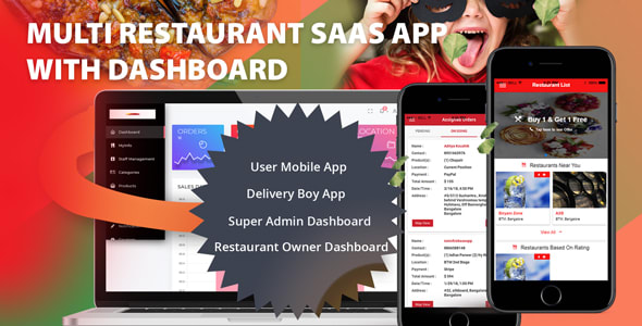 Restaurant marketplace app like Uber and Swiggy