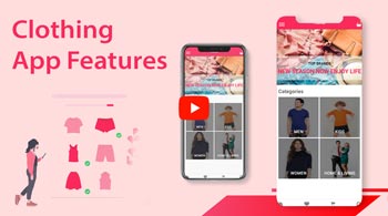 IONIC CLOTHING APP FEATURES