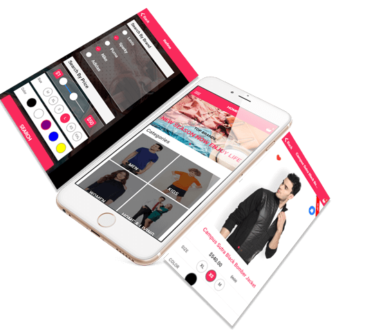 Ionic Clothing Mobile App Features Ionic Clothing Mobile App Features