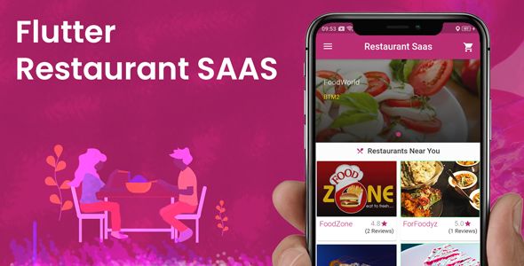 FLUTTER MULTIRESTAURANT SASS APP