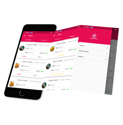 Vendor mobile app Vendor mobile app