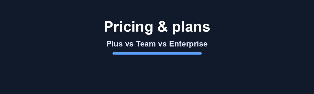 Pricing and plan framing