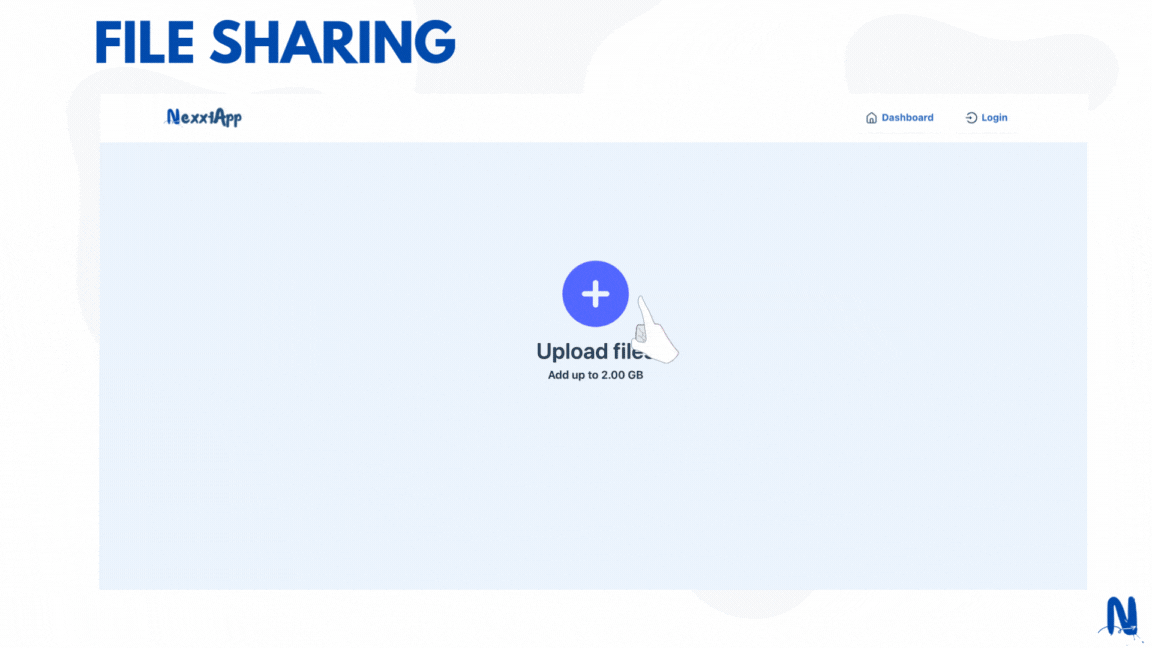 file sharing web app - NexxtApp