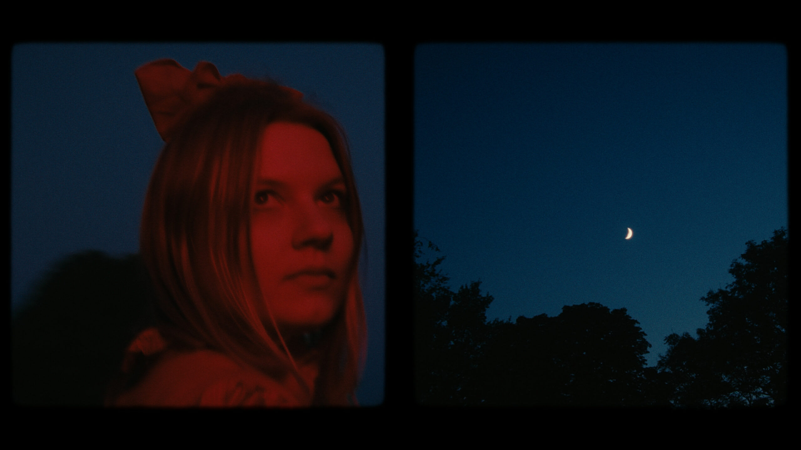 Farbkorrektur im Abendrot: Colorist zaubert stimmungsvolles Bild mit Mond.