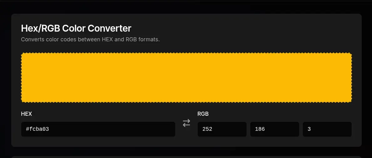 Free Hex to RGB Converter & RGB to Hex: Fast & Easy | ToolSura