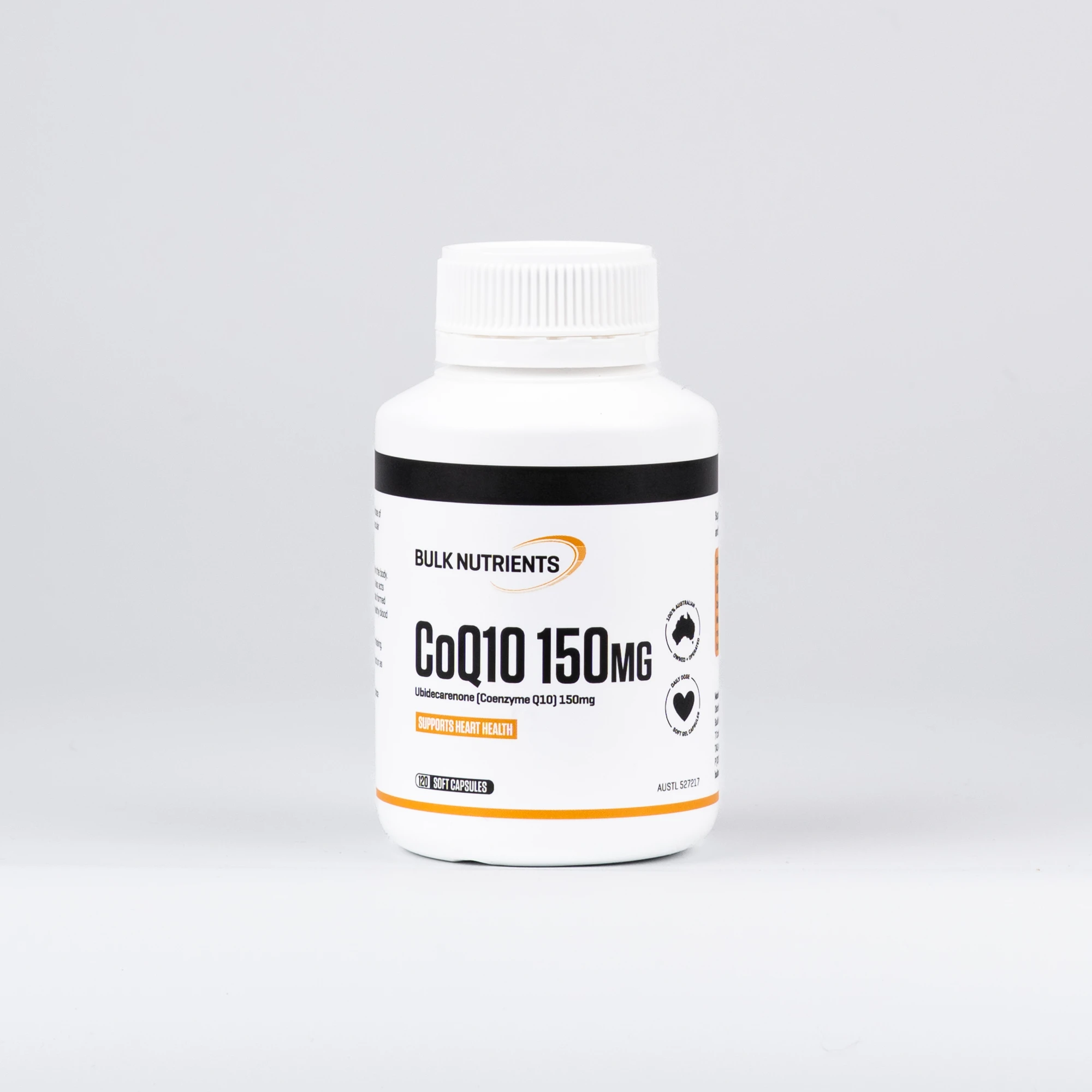 Bulk Nutrients CoQ10 Soft Gels Capsules