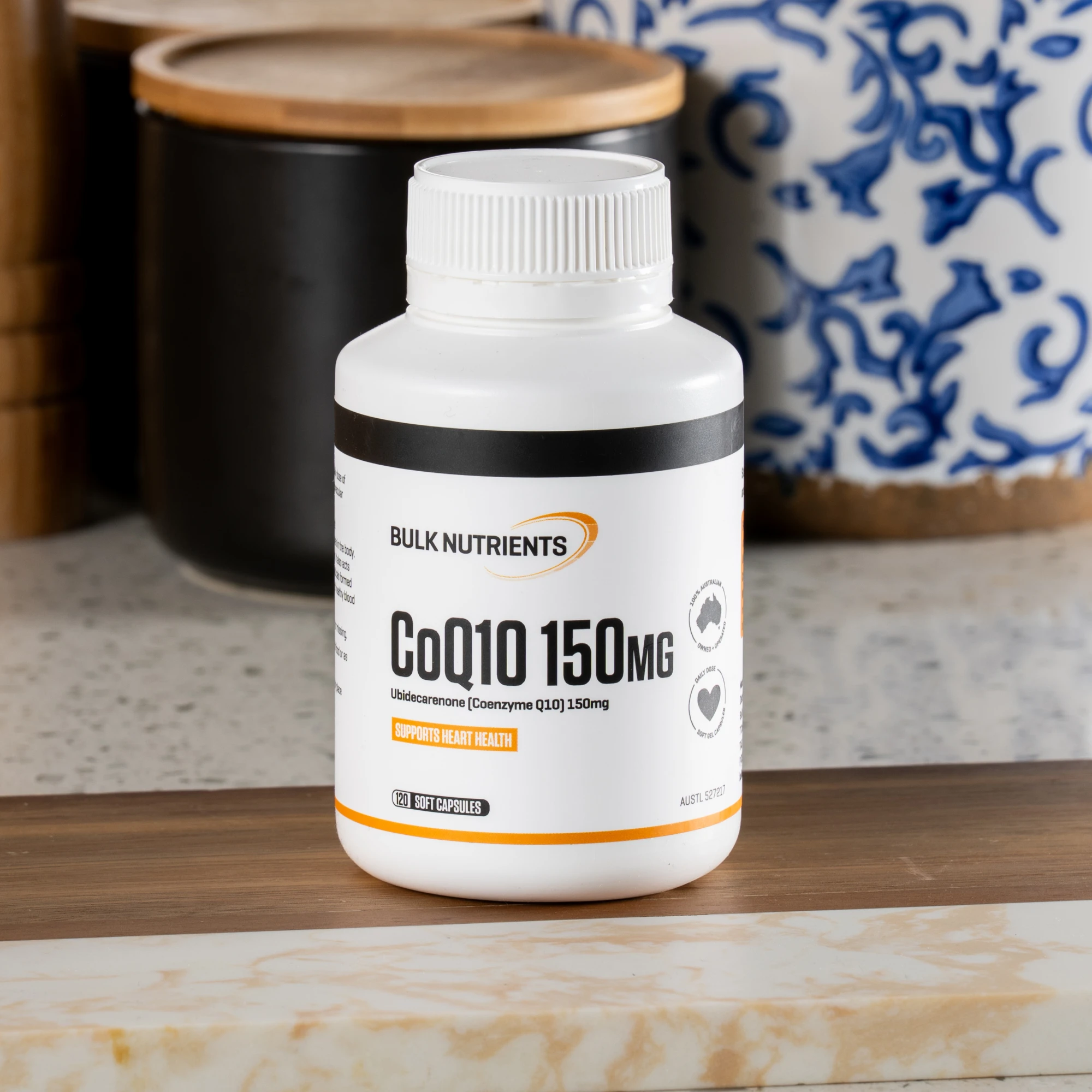 Bulk Nutrients CoQ10 Soft Gels Capsules