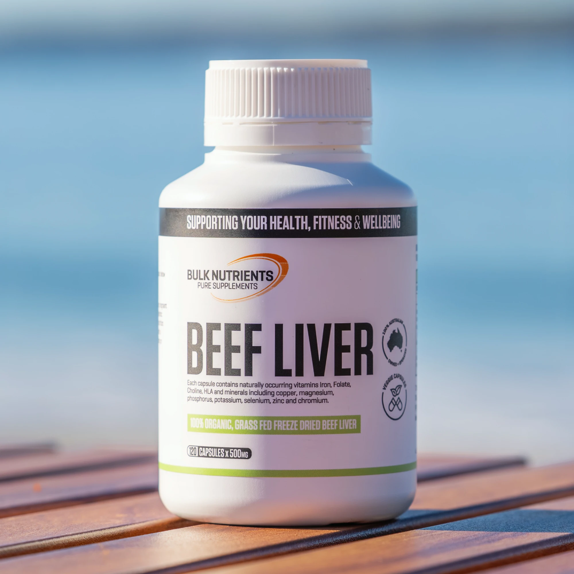Bulk Nutrients Beef Liver Capsules