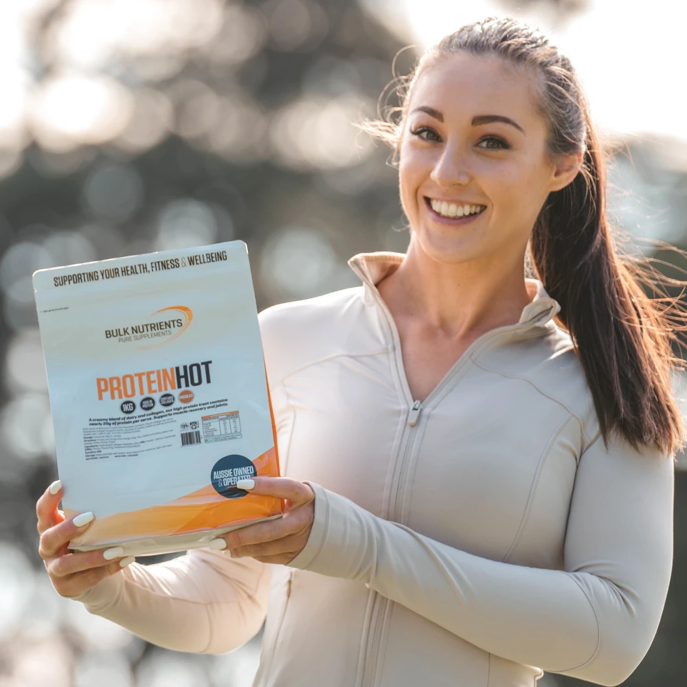 Bulk Nutrients' Protein Hot Bulk Pack with Helena Sly