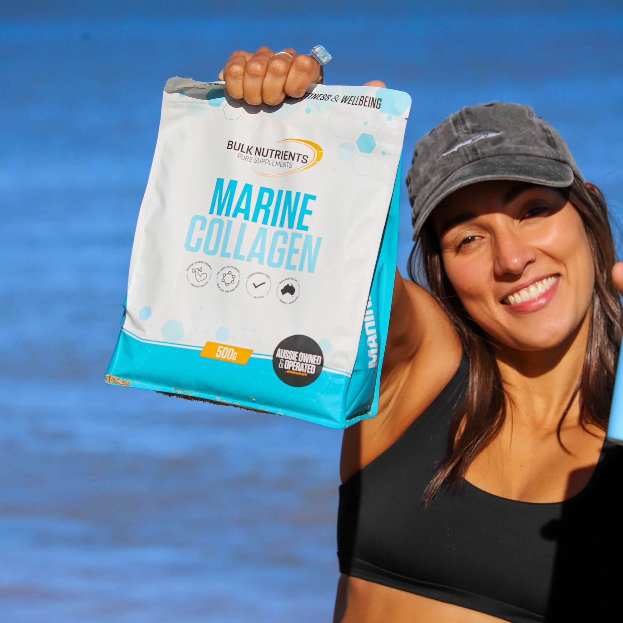 Bulk Nutrients Marine Collagen with Jade MacDonald-Razvi