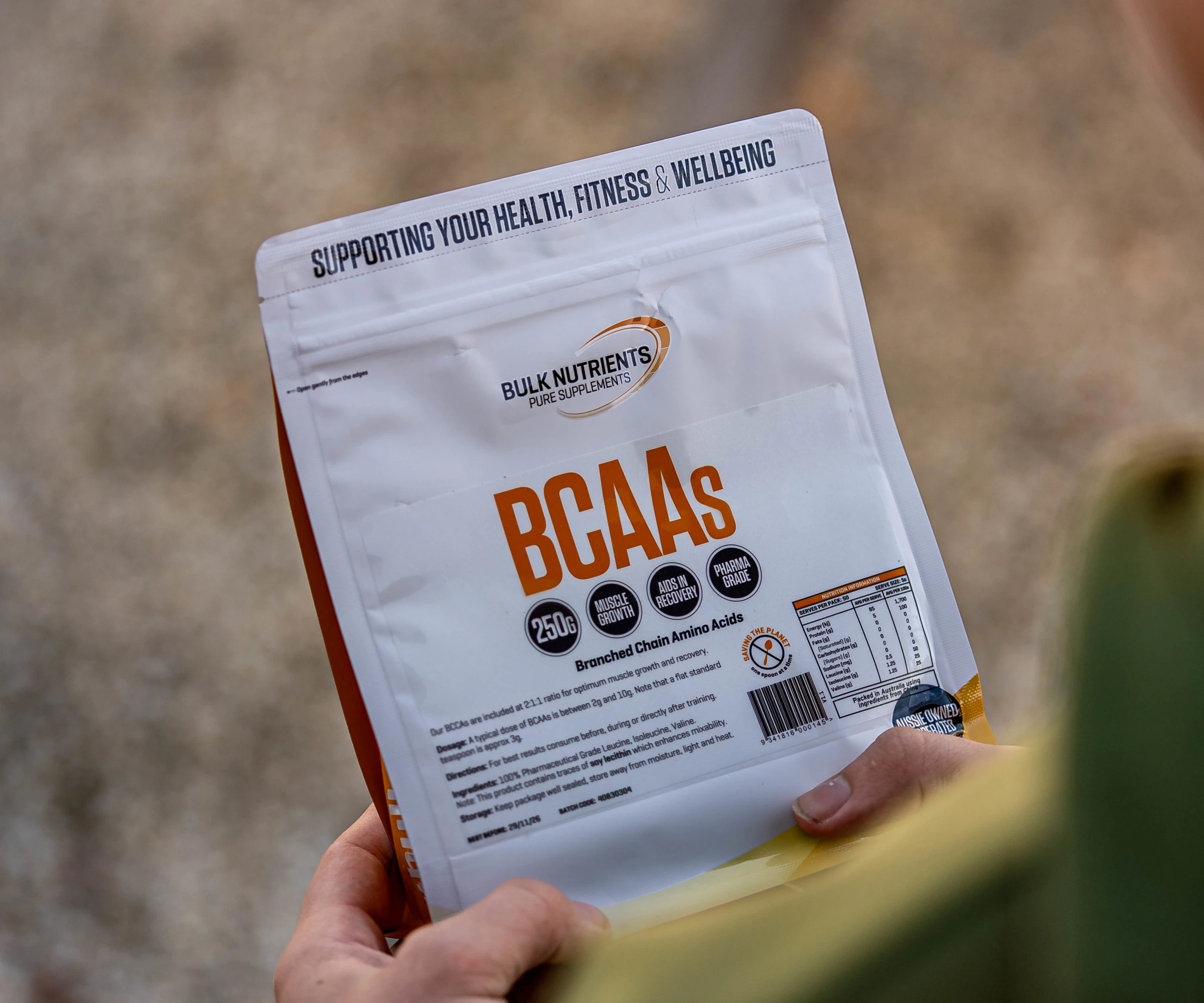 Branched Chain Amino Acids will help fuel your muscles as you play.