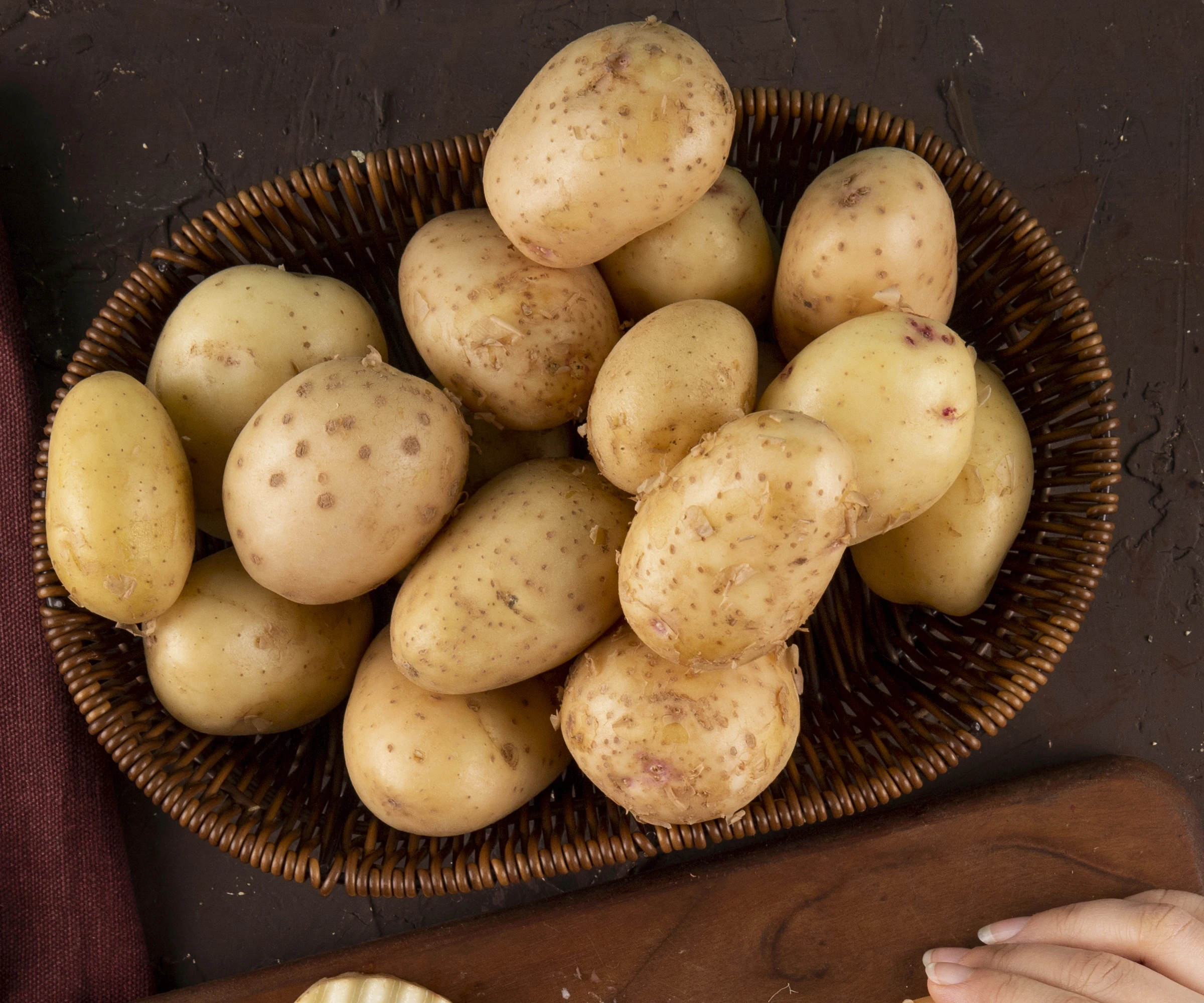 Potatos in a bowl
