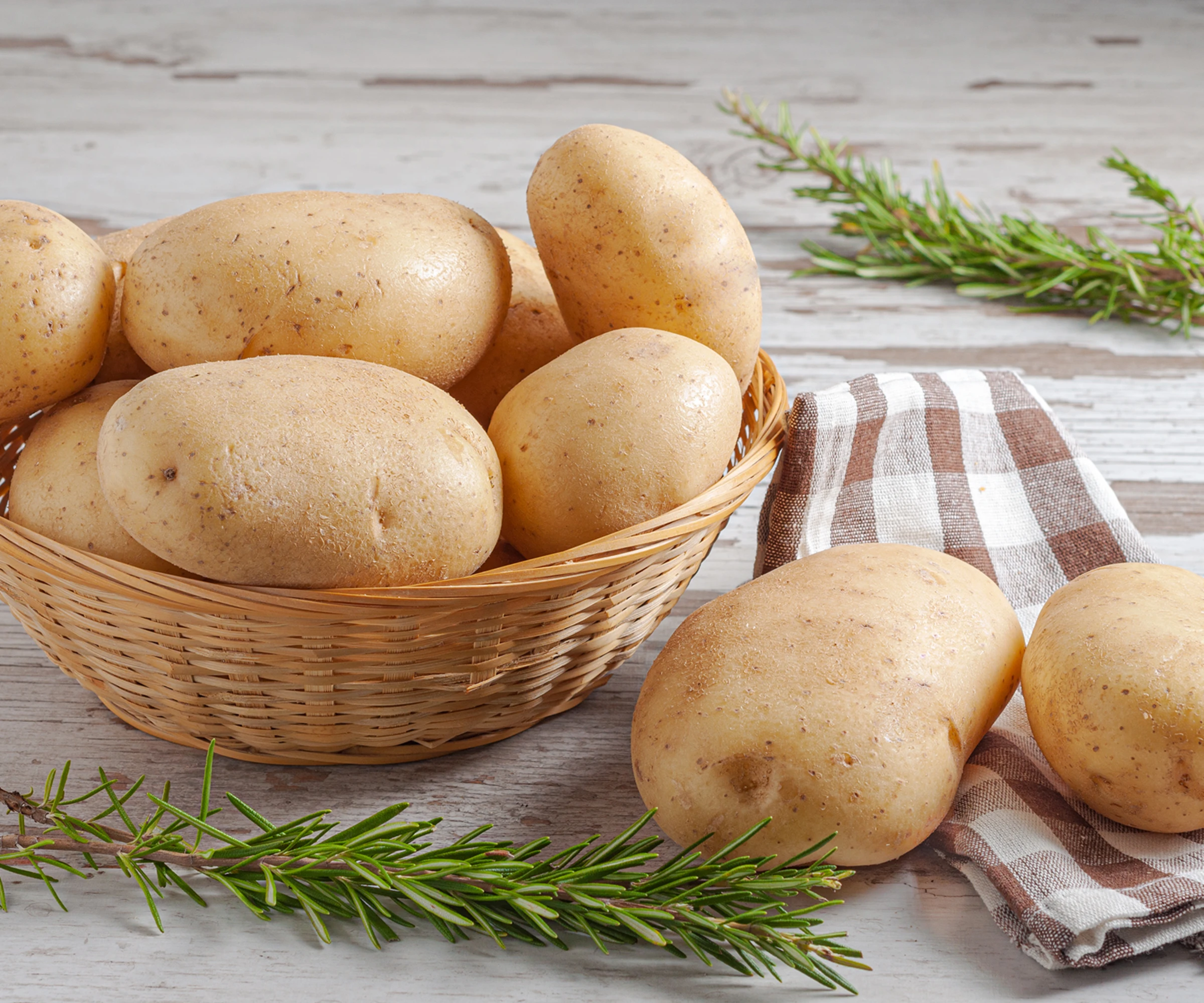 Potatoes are a great source of potassium.