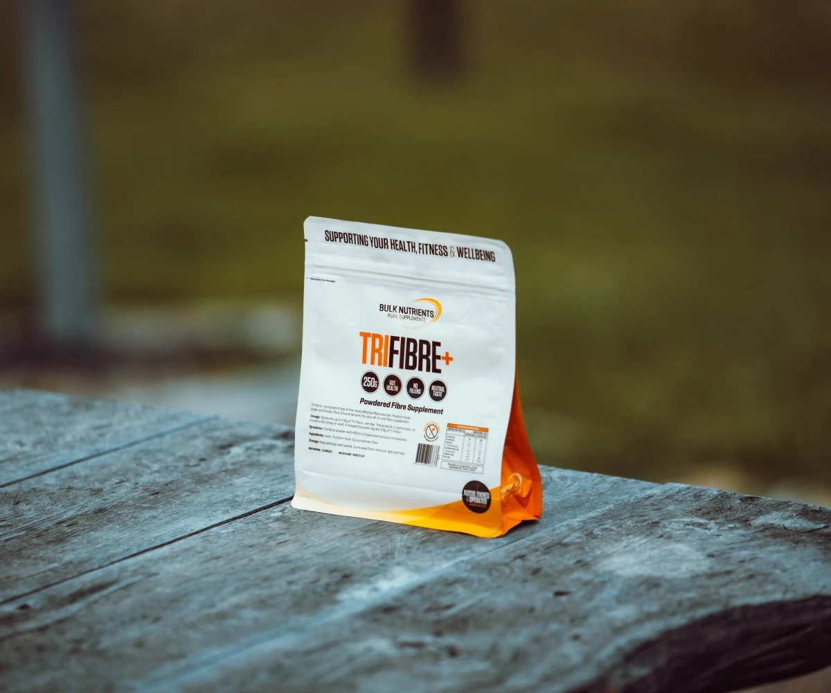 Bulk Nutrients Tri Fibre+ combines three of the most effective fibre sources, Psyllium Husk, Inulin and Konjac Root (Glucomannan) for your all-in-one fibre supplement.