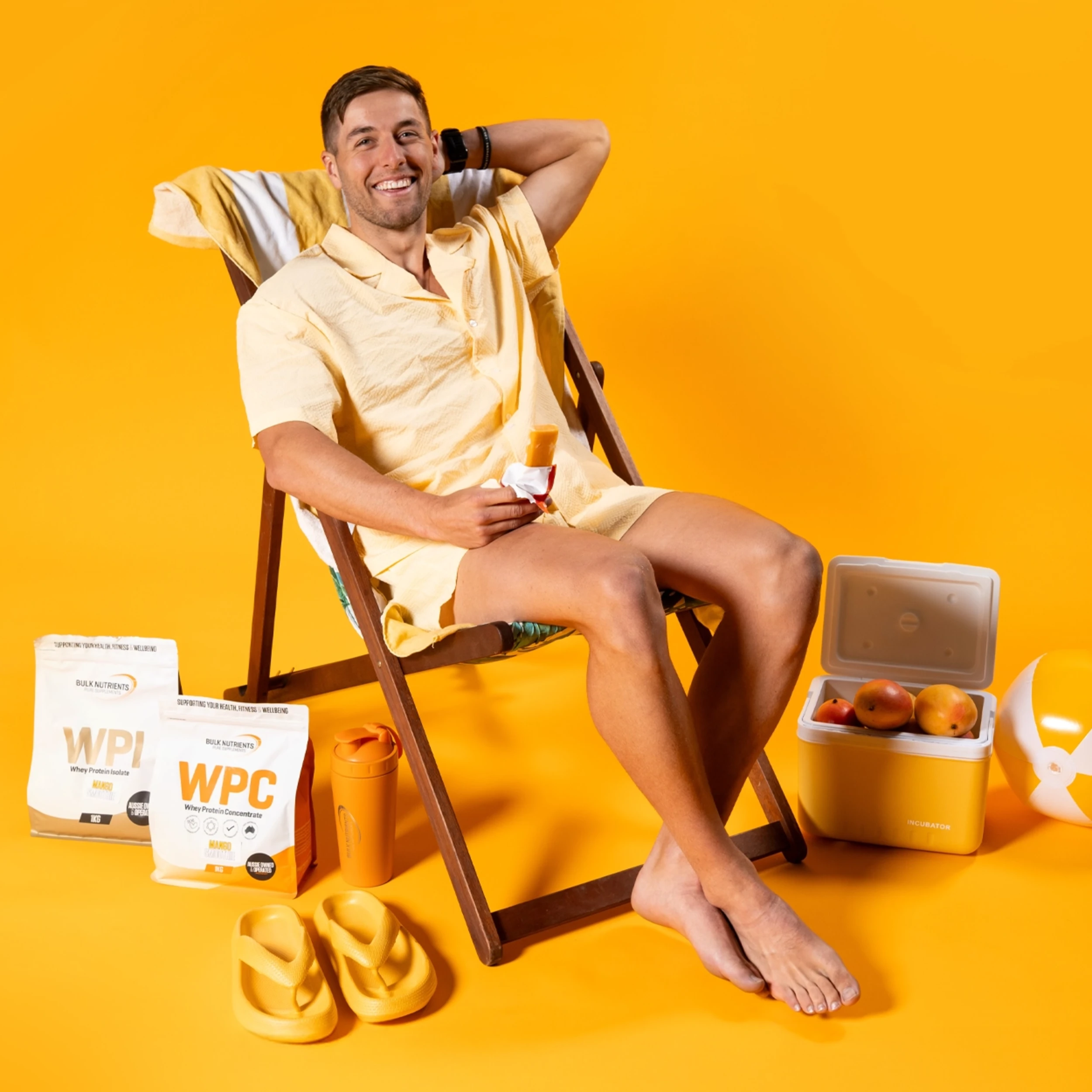 Made for mango lovers make whey for more mango - WPI and WPC Mango Smoothie - Try Now!