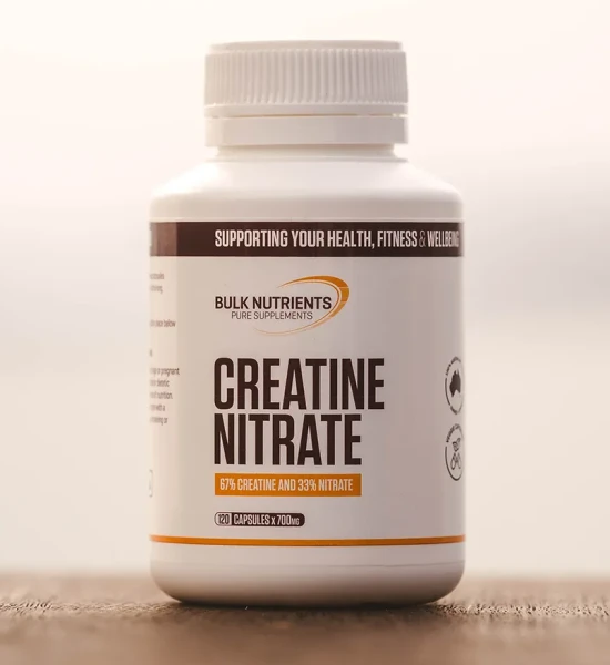Bulk Nutrients' Creatine Nitrate Capsules are well known for providing a pump effect