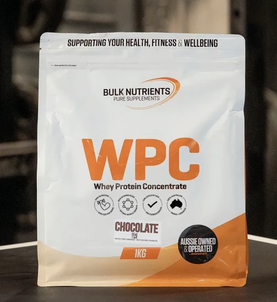 Looking for a cost-effective way to get high protein? Try Bulk Nutrients' WPC Whey Protein Concentrate. Chocolate Flavour.