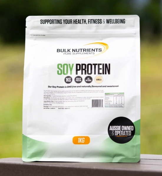 Bulk Nutrients' Soy Protein Isolate