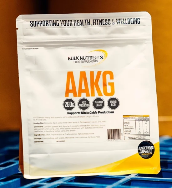 Arginine Alphaketoglutarate (AAKG) combines the amino acid L-Arginine with Alpha-Ketoglutarate (AKG) to create one of the most widely recognised ingredients in sports nutrition.