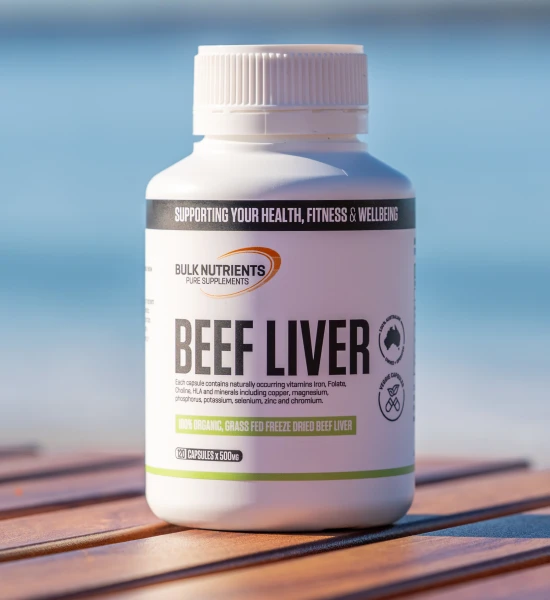 Bulk Nutrients Beef Liver Capsules