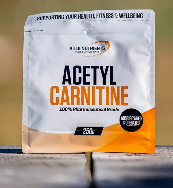 Bulk Nutrients' Acetyl L-Carnitine 100% pharmaceutical grade powder
